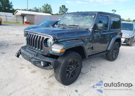 2023 Jeep Wrangler 2-Door Freedom 4X4 из США, поврежденный, VIN 1C4HJXAG4PW563757